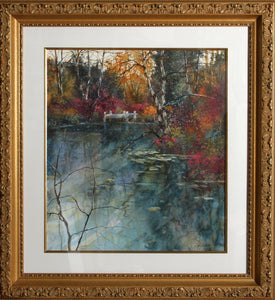 Lake View Watercolor | Diane Anderson,{{product.type}}