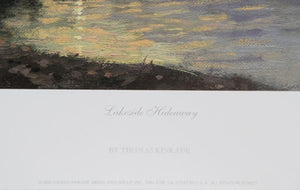 Lakeside Hideaway Lithograph | Thomas Kinkade,{{product.type}}