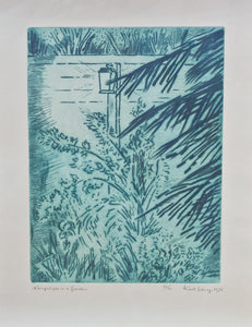 Lamplight in the Garden Lithograph | Karl Schrag,{{product.type}}