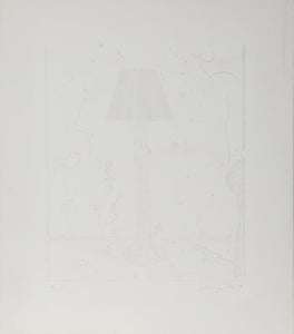Lamps (White) Etching | Ben Schonzeit,{{product.type}}