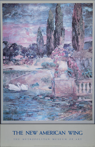 Landcsape Glass Mosaic Poster | Louis Comfort Tiffany,{{product.type}}