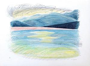 Landscape No. 2 Lithograph | Carme Garcés,{{product.type}}