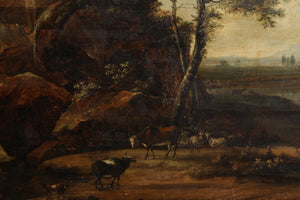 Landscape with Hills Oil | Ludolf de Jongh,{{product.type}}