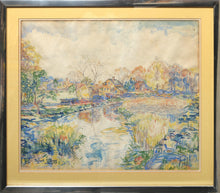 Landscape with House Watercolor | Richard Smith Daggy,{{product.type}}