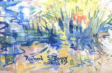 Landscape with House Watercolor | Richard Smith Daggy,{{product.type}}
