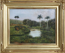 Landscape with Palm Trees Oil | Eduardo Morales,{{product.type}}