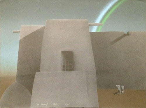 Las Trampas Lithograph | John Axton,{{product.type}}