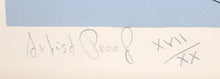 Last Bow from the Circus Suite Screenprint | Robert Munford,{{product.type}}