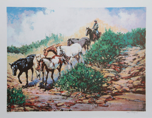 Last of the Strays Lithograph | Noel Daggett,{{product.type}}