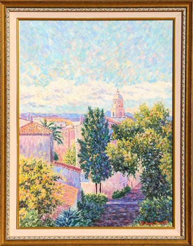 Late Day in St. Tropez Oil | Diane Monet,{{product.type}}