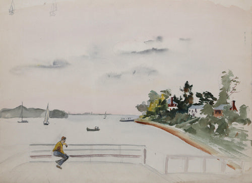 Late Summer (P6.10) Watercolor | Eve Nethercott,{{product.type}}