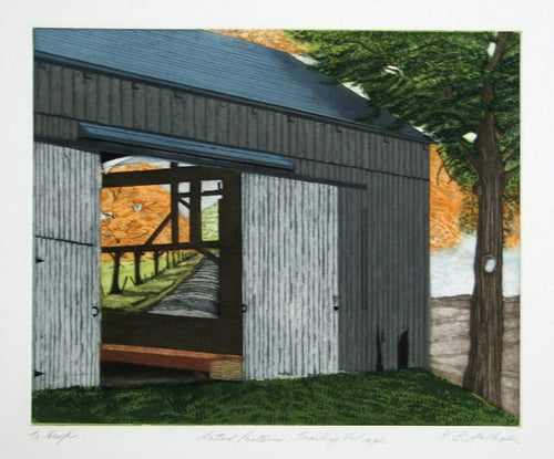 Latent Pastures - Trailing Foliage Etching | Katherine E. Gallagher,{{product.type}}