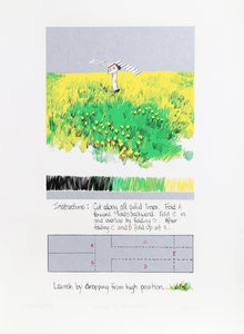 Launch By Dropping Screenprint | Joyce Arons,{{product.type}}