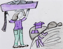Laundry (501) Watercolor | Kyu Sun Ariola,{{product.type}}