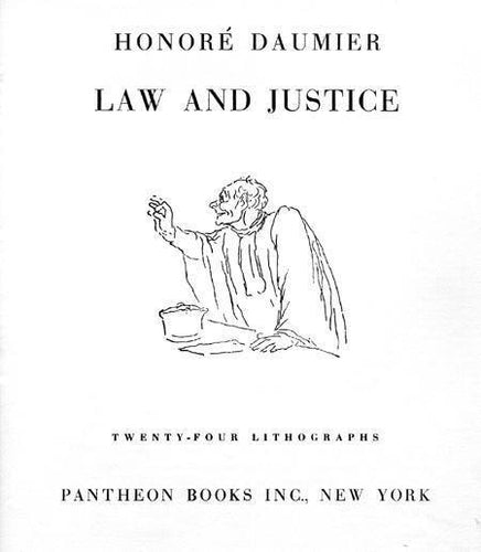 Law and Justice - Portfolio Lithograph | Honore Daumier,{{product.type}}