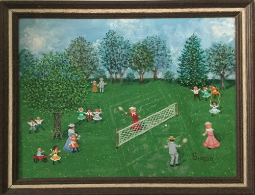 Lawn Tennis Oil | Mollie Simon,{{product.type}}