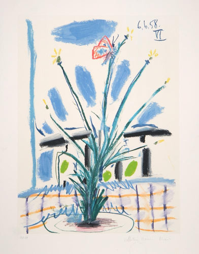 Le Bouquet Lithograph | Pablo Picasso,{{product.type}}