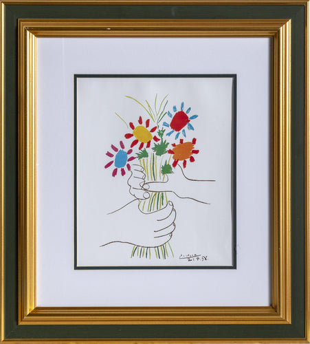 Le Bouquet Poster | Pablo Picasso,{{product.type}}