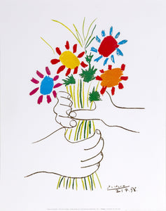 Le Bouquet Poster | Pablo Picasso,{{product.type}}