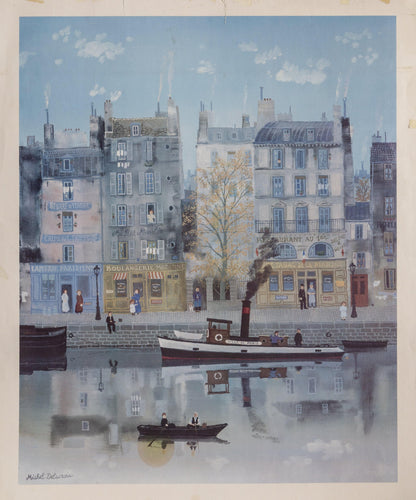 Le Canal poster | Michel Delacroix,{{product.type}}