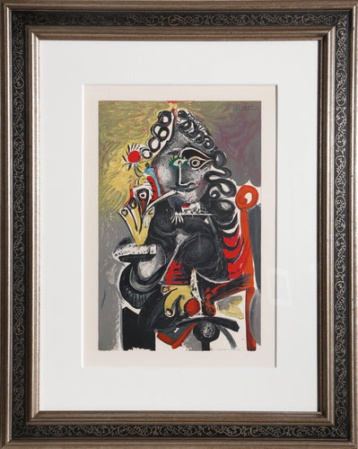 Le Cavalier Lithograph | Pablo Picasso,{{product.type}}