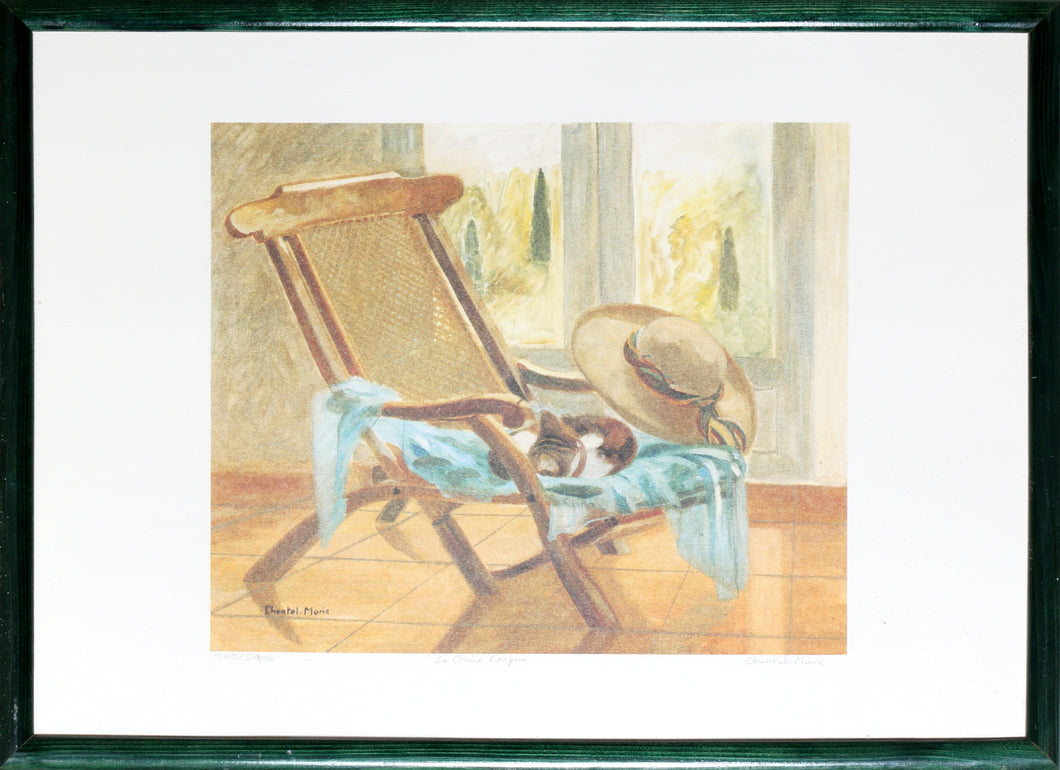 Le Chaise Longue Lithograph | Unknown Artist,{{product.type}}