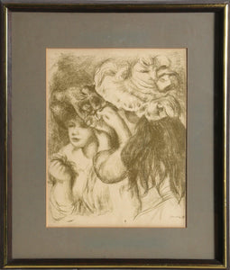 Le Chapeau Epingle II Lithograph | Pierre-Auguste Renoir,{{product.type}}