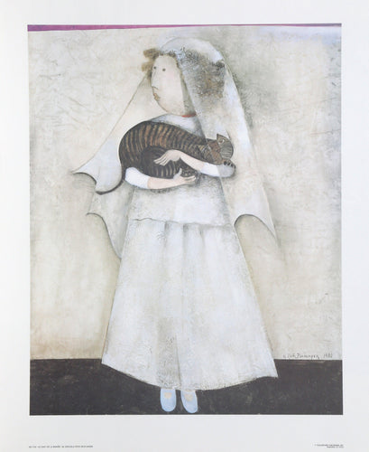 Le Chat de la Mariee Poster | Graciela Rodo Boulanger,{{product.type}}