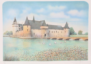 Le Chateau du Plessis-Bourre Lithograph | Rolf Rafflewski,{{product.type}}