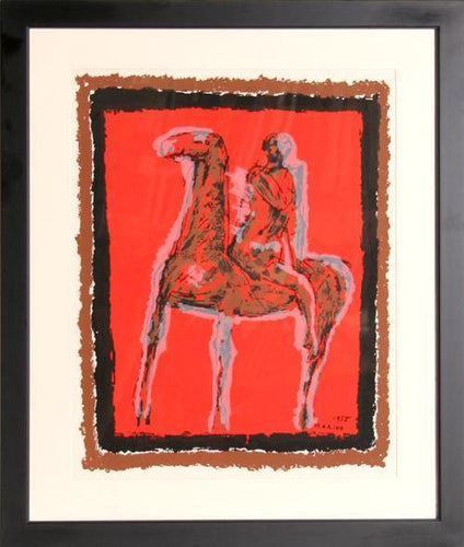Le Chevalier Screenprint | Marino Marini,{{product.type}}