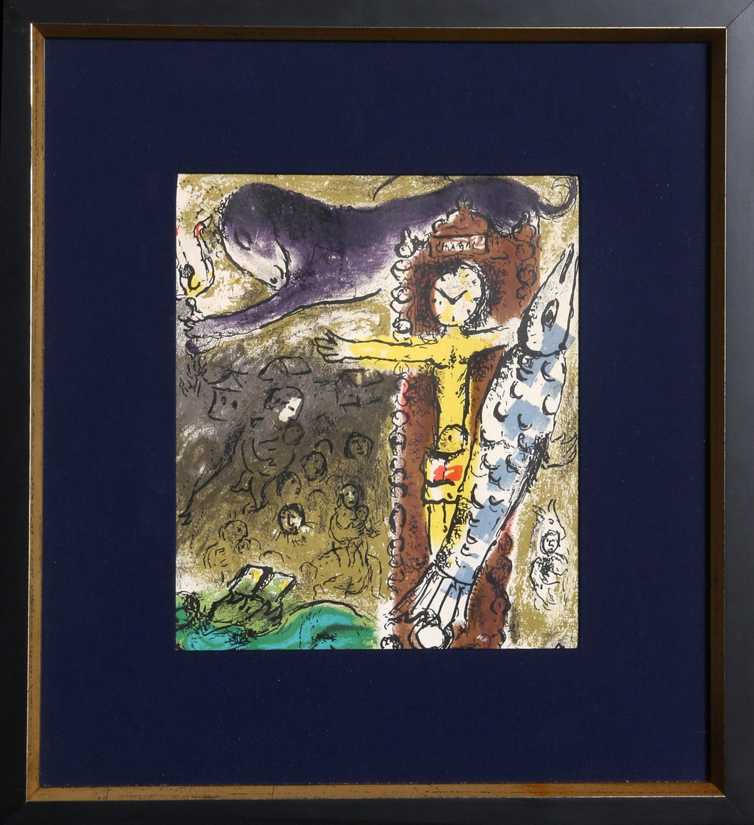 Le Christ l'Horloge Lithograph | Marc Chagall,{{product.type}}
