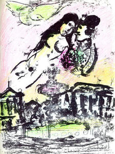 Le Ciel de la Place de la Concorde Lithograph | Marc Chagall,{{product.type}}