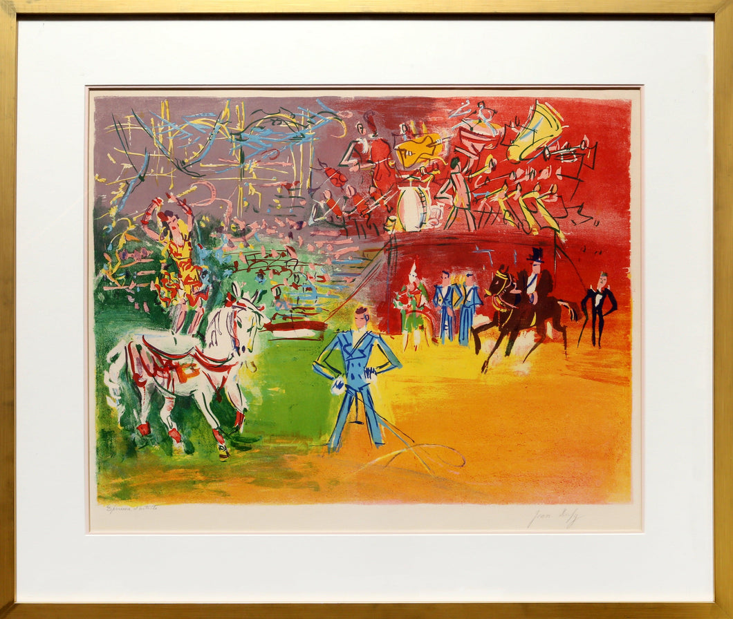 Le Cirque Lithograph | Jean Dufy,{{product.type}}