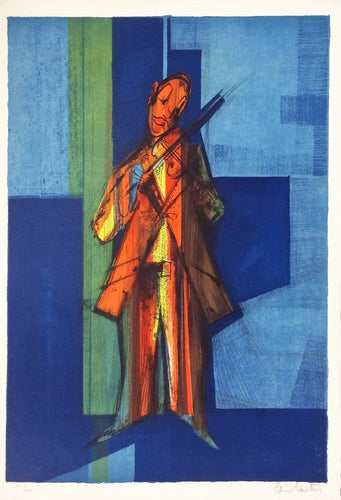 Le Clown Lithograph | Sacha Chimkevitch,{{product.type}}