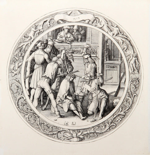 Le Couronnement d'Epines Etching | Lucas van Leyden,{{product.type}}