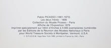 Le Deux Freres Lithograph | Pablo Picasso,{{product.type}}
