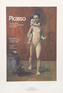 Le Deux Freres (Text) Lithograph | Pablo Picasso,{{product.type}}