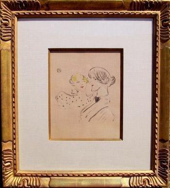 Le Deux Soeurs Legendaires Lithograph | Henri de Toulouse-Lautrec,{{product.type}}