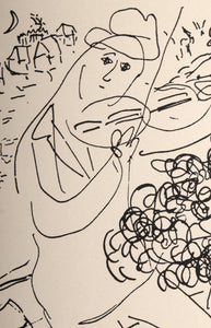 Le Dur Desir De Durer Lithograph | Marc Chagall,{{product.type}}