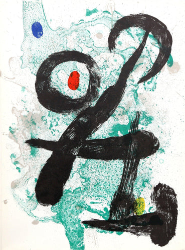 Le Faune from Derriere le Miroir Lithograph | Joan Miro,{{product.type}}
