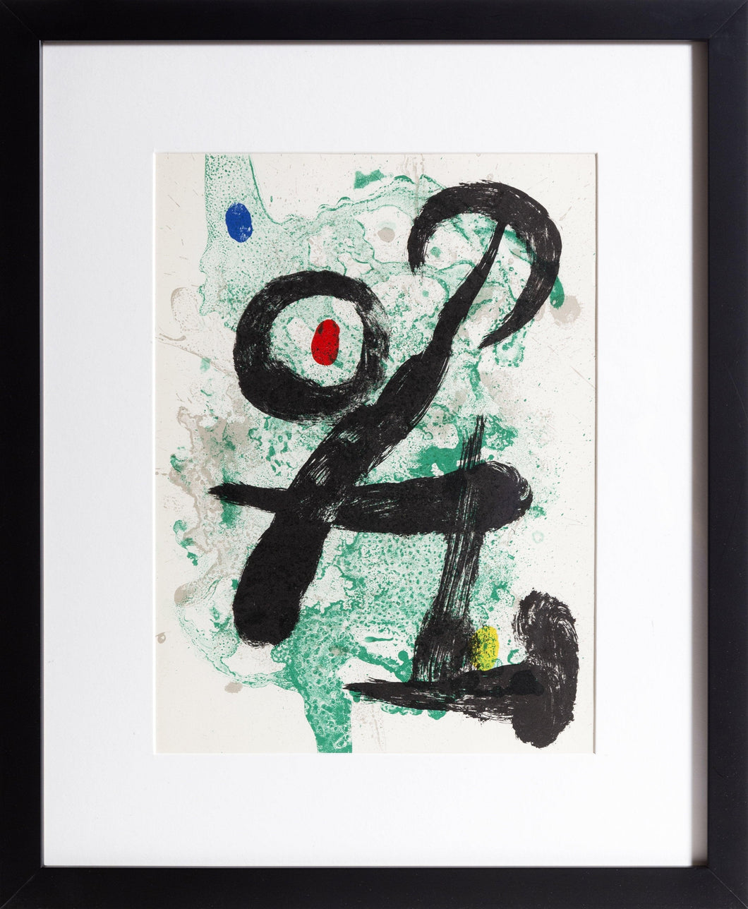 Le Faune from Derriere le Miroir Lithograph | Joan Miro,{{product.type}}