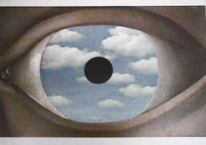 Le Faux Miroir Poster | Rene Magritte,{{product.type}}