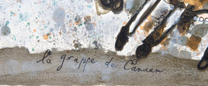 Le Grappa de Canaan Lithograph | Theo Tobiasse,{{product.type}}