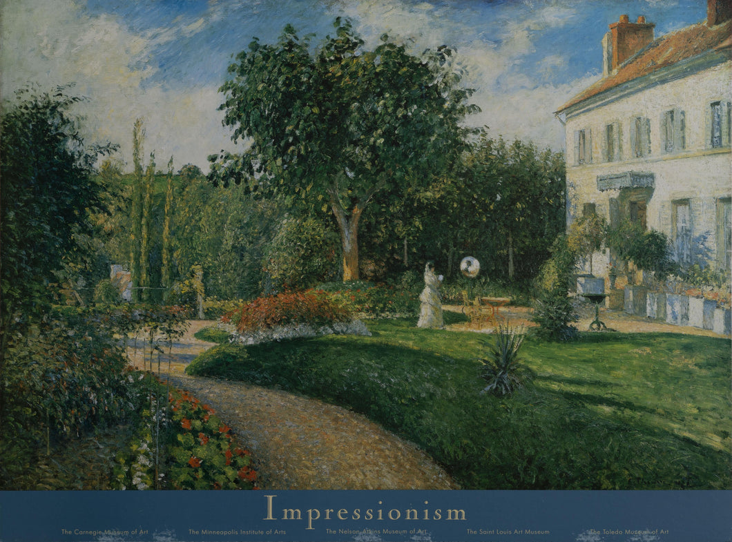 Le Jardin de Mathruins Poster | Camille Pissarro,{{product.type}}