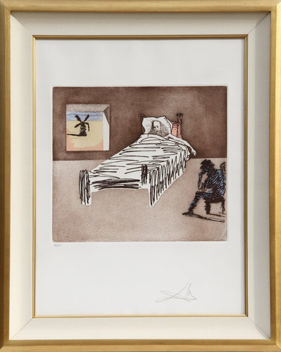Le Legacy from Historia de Don Quichotte de la Mancha Etching | Salvador Dalí,{{product.type}}