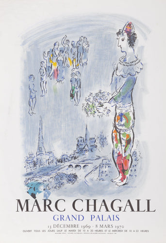 Le Magicien de Paris Poster | Marc Chagall,{{product.type}}