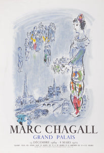 Le Magicien de Paris Poster | Marc Chagall,{{product.type}}
