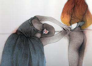 Le Palmier lithograph | Bruno Bruni,{{product.type}}