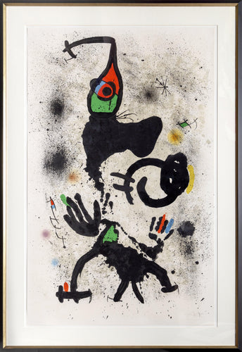 Le Pecheur d'Eponges (The Sponge Fisherman) Lithograph | Joan Miro,{{product.type}}
