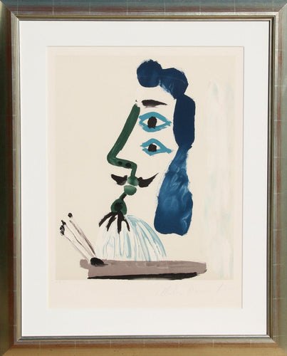 Le Peintre et sa Palette Lithograph | Pablo Picasso,{{product.type}}